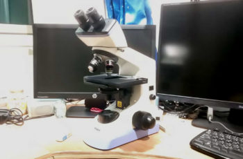 造園業の道具　2　顕微鏡